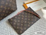 Louis Vuitton Neverfull White Check Pink Lining Extra Large Capacity Detachable Mother-Daughter Bag Commuter Mummy Bag - Image 5