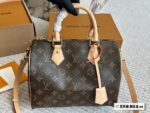 Louis Vuitton Speedy 25 Adjustable Strap Practical Capacity Handbag Shoulder Bag