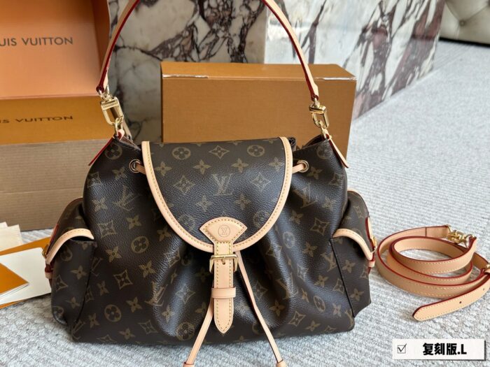 Louis Vuitton Odyssey Replica Large Bag | Adjustable Closure | Relaxed-Fit Commuter Bag - Image 1