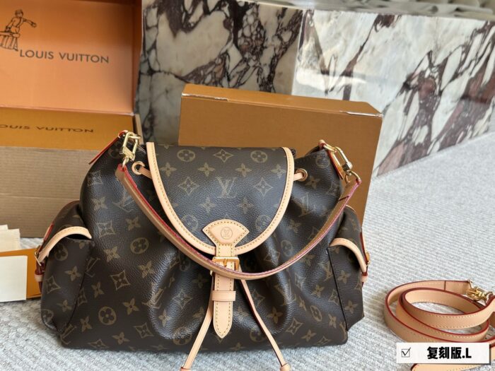 Louis Vuitton Odyssey Replica Large Bag | Adjustable Closure | Relaxed-Fit Commuter Bag - Image 6