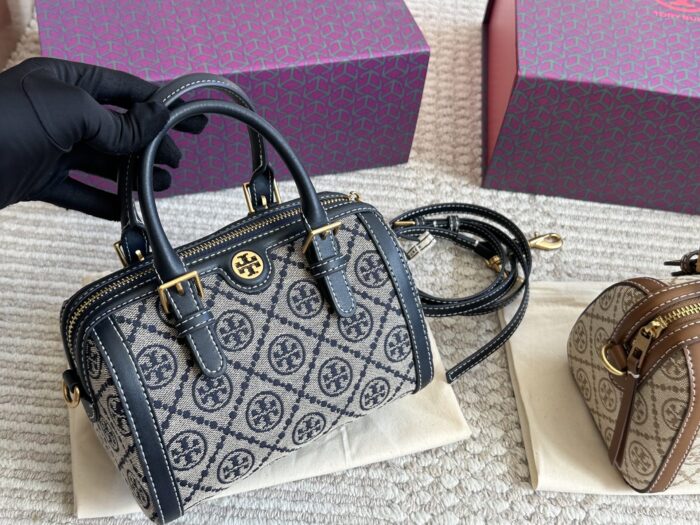 Tory Burch Tb Latest Mini Barrel Bag Pillow Bag Haute Couture Quality With Ample Capacity - Image 6