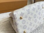 Louis Vuitton Bella Mini Bucket Bag Collection Monogram Perforated Calfskin Round Coin Purse Multi-Carry Bag - Image 6