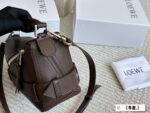 Loewe Puzzle Biker Style Waist Strap Design Geometric Bag - Image 3