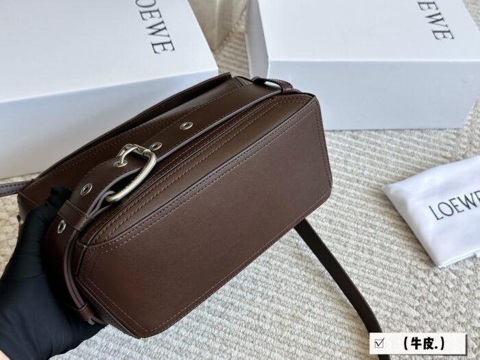 Loewe Puzzle Biker Style Waist Strap Design Geometric Bag - Image 7