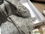 Loewe Cashmere Scarf Delicate Colour Palette Soft And Comfortable Complete With Gift Box - Image 8