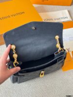 Louis Vuitton Anytime Flap Bag Adjustable Chain Strap Ample Storage Capacity - Image 9