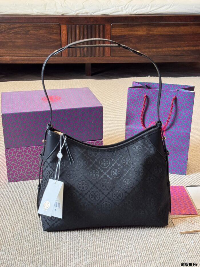 Tory Burch Hobo Monogram Tote Bag | Shoulder/Crossbody | Practical And Relaxed - Image 10