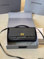 Balenciaga Belair Genuine Leather Underarm Bag - Large Capacity