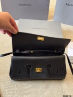 Balenciaga Belair Genuine Leather Underarm Bag - Large Capacity - Image 7