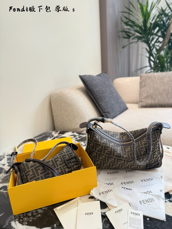 Fendi A Simply Fendi Bag Two Adjustable Strap Lengths Underarm/Crossbody Carry Lightweight Versatile Ample Capacity - Image 1