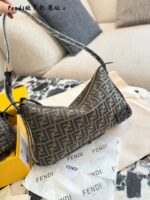Fendi A Simply Fendi Bag Two Adjustable Strap Lengths Underarm/Crossbody Carry Lightweight Versatile Ample Capacity - Image 2