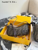 Fendi A Simply Fendi Bag Two Adjustable Strap Lengths Underarm/Crossbody Carry Lightweight Versatile Ample Capacity - Image 3