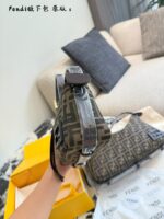 Fendi A Simply Fendi Bag Two Adjustable Strap Lengths Underarm/Crossbody Carry Lightweight Versatile Ample Capacity - Image 5