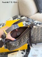 Fendi A Simply Fendi Bag Two Adjustable Strap Lengths Underarm/Crossbody Carry Lightweight Versatile Ample Capacity - Image 9