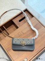 Tory Burch Eleanor Vintage Print Tofu Bag – Versatile Shoulder Crossbody Beauty - Image 7