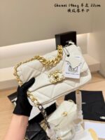 Chanel 19 Bag Lambskin Quilted Chain Bag: Effortlessly Chic And Versatile. - Image 6
