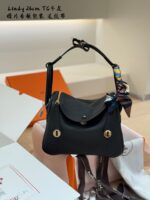 Hermès Lindy Original Calfskin Leather Three-Strap Design Full Packaging With Complimentary Ribbon - Image 6