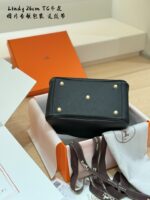 Hermès Lindy Original Calfskin Leather Three-Strap Design Full Packaging With Complimentary Ribbon - Image 7