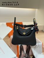 Hermès Lindy Original Calfskin Leather Three-Strap Design Full Packaging With Complimentary Ribbon - Image 8