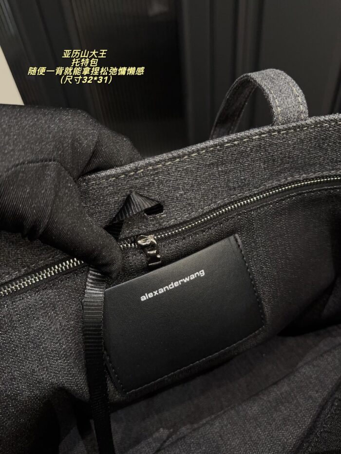 Alexanderwang Tote Bag Practical And Spacious Effortlessly Relaxed Long-Term Investment Recommended - Image 8