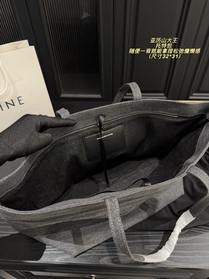 Alexanderwang Tote Bag Practical And Spacious Effortlessly Relaxed Long-Term Investment Recommended - Image 9