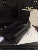 Prada Tote Bag Luxurious Texture, Generous Capacity, Robust Build Effortlessly Relaxed Aesthetic - Image 6
