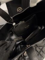 Dior Toujours Vertical Native Bag Genuine Leather Basket Bag Design Adjustable Shoulder Strap Portable - Image 9