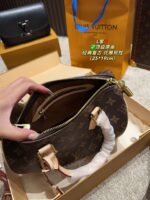 Louis Vuitton Speedy Pillow Bag Retro Elegance Impressive Capacity Effortlessly Versatile For Both Casual And Formal Occasions - Image 8