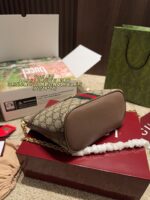 Gucci Ophidia Mini Shoulder Bag With Mirror Gg Supreme Canvas - Image 6