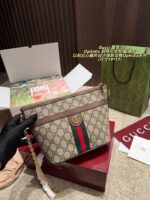 Gucci Ophidia Mini Shoulder Bag With Mirror Gg Supreme Canvas - Image 9