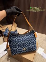 Coach Chloé Wander Bag - Enhanced Edition Monogram And Brown/Black Combination Handheld, Crossbody, Or Shoulder Carry Generous Capacity Zip Closure - Image 2