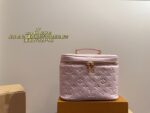 Louis Vuitton Nice Bb Cosmetic Bag With Silk Scarf, Three Carry Options, Metal Chain Strap - Image 12