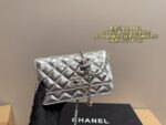 Chanel 25B Double C Adjustable Buckle Woc Fortune Bag - Lambskin With Adjustable Chain, Multiple Card Slots And Compartments - Image 3
