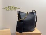 Coach Bucket Bag With Charm Accessory Versatile Bag Elegant Underarm Carry, Handheld Or Crossbody Genuine Cowhide Leather - Image 15