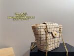 Chanel Woven Basket Handcrafted From Raffia Strong Holiday Vibe Excellent Capacity - Image 4