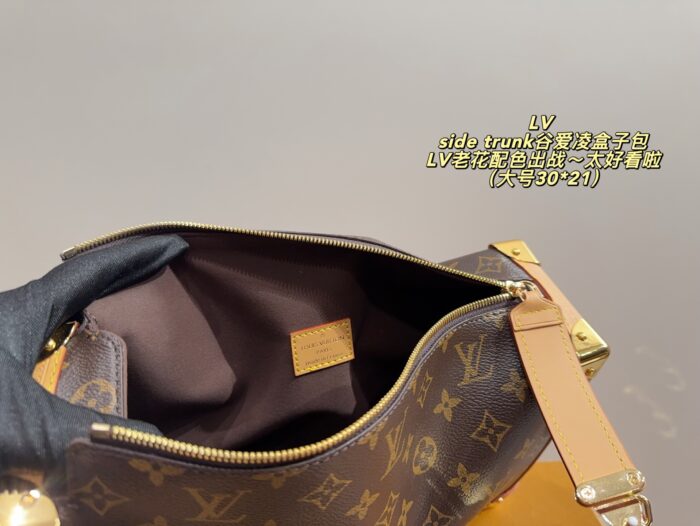 Louis Vuitton Side Trunk Gu Ailing Box Bag Monogram Colourway Durable And Long-Lasting Meets Daily Needs - Image 9