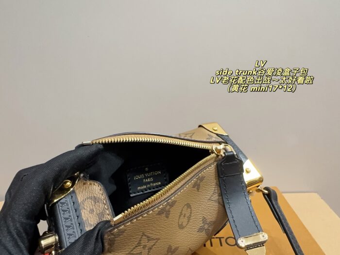 Louis Vuitton Side Trunk Gu Ailing Box Bag Monogram Colourway Durable For Daily Use - Image 9