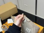Louis Vuitton New Baguette Vintage Monogram Calfskin Crossbody Bag With Shoulder & Chain Strap - Image 7