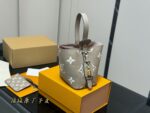 Louis Vuitton Vintage Bucket Bag Distinctive Design Premium Genuine Leather