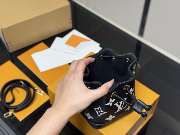 Louis Vuitton New Nano Bucket Bag - Cowhide Leather - Image 4
