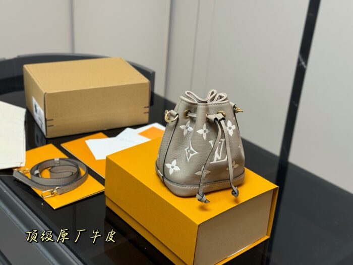 Louis Vuitton Nano Series Bucket Bag Cowhide Leather - Image 1