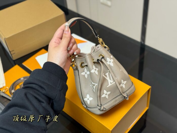Louis Vuitton Nano Series Bucket Bag Cowhide Leather - Image 2