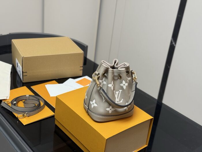 Louis Vuitton Nano Series Bucket Bag Cowhide Leather - Image 7