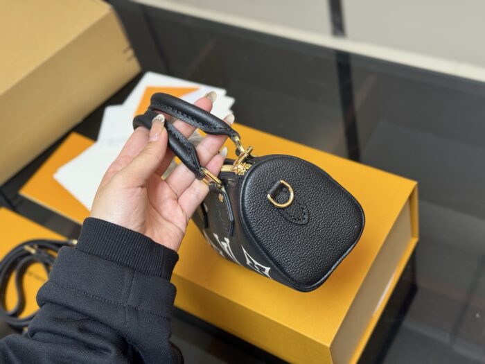 Louis Vuitton Speedy Nano Taiwan-Custom Fabric & Hardware Removable And Adjustable Shoulder Strap - Image 6