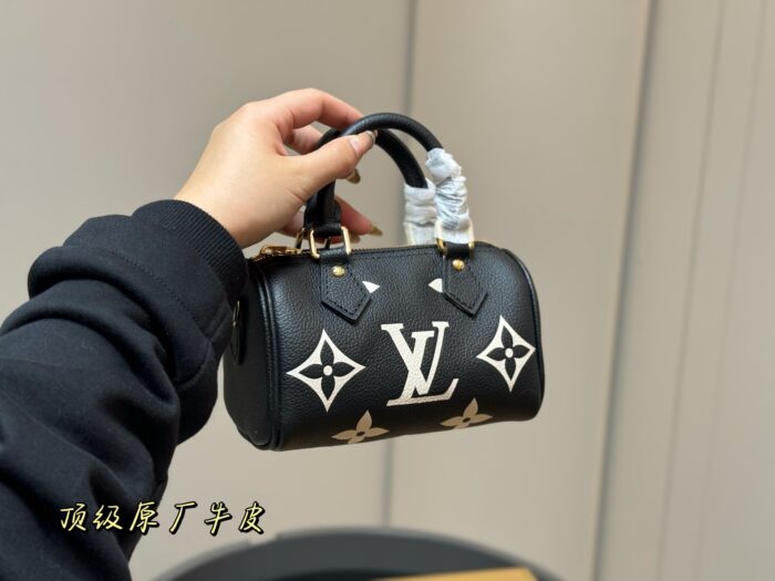Louis Vuitton Speedy Nano Taiwan-Custom Fabric & Hardware Removable And Adjustable Shoulder Strap - Image 9