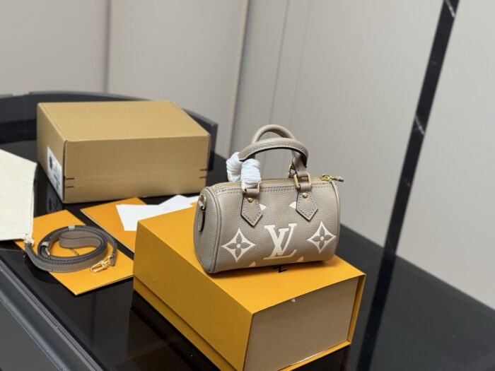 Louis Vuitton Speedy Nano Taiwan-Custom Fabric & Hardware Removable And Adjustable Shoulder Strap - Image 7