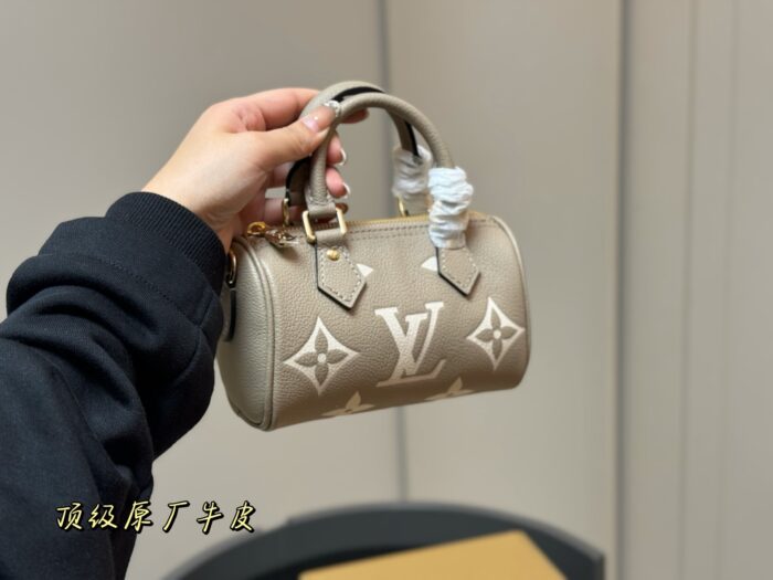 Louis Vuitton Speedy Nano Taiwan-Custom Fabric & Hardware Removable And Adjustable Shoulder Strap - Image 9