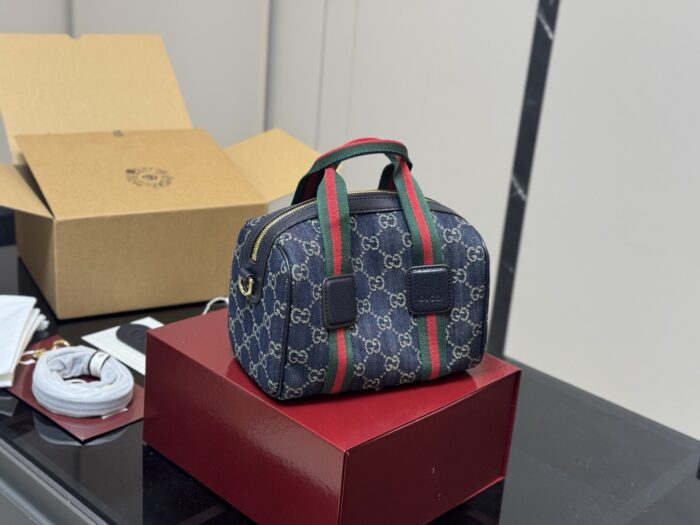 Gucci Marmont Boston Mini Tote Bag - New Arrival - Image 7