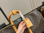 Louis Vuitton Keepall Vintage Floral Art Deco Travel Bag - Image 3