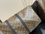 Louis Vuitton Keepall Vintage Floral Art Deco Travel Bag - Image 8